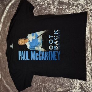 NWOT Paul McCartney 'Got Back' 2022 Official Merch Tee